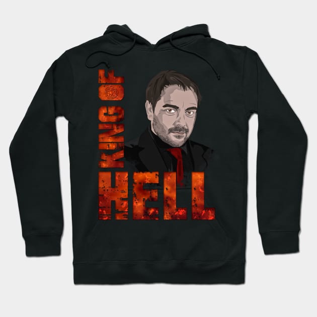 King of Hell Crowley (v.1) Hoodie by potatonomad